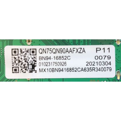 MAIN PARA TV SAMSUNG NEO QLED 4K SMART TV / NUMERO DE PARTE BN94-16852C / BN41-02855A / BN97-18210G / BN41-02855A-000 / DISPLAY ST7461D02-B / PANEL CY-TA075FLHV1H / MODELO QN75QN90 / QN75QN90AAFXZA / QN75QN90AAFXZA CA01 - Imagen 2